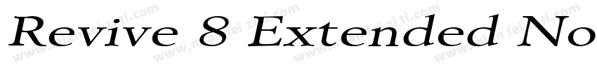Revive 8 Extended Normal字体转换